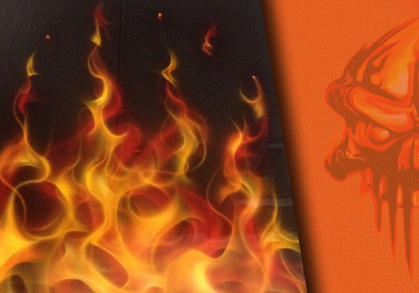 Огонь карандашом