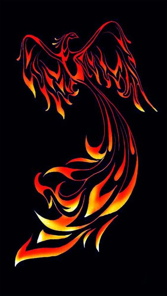 Огонь рисунок