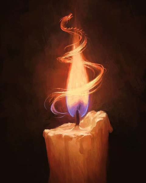 Огонь иллюстрация