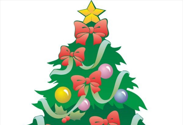 Новогодняя елка в детском саду