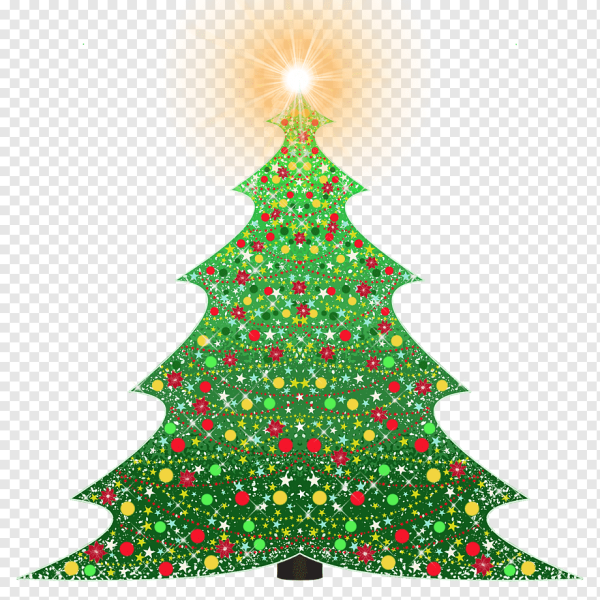 Новогодняя елка арт