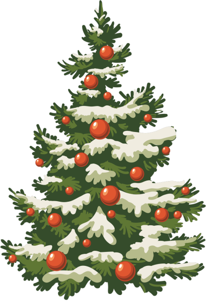 Новогодние милые елочки