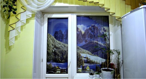 Фотожалюзи горизонтальные