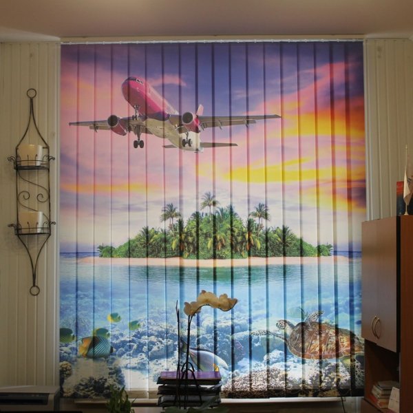 Фотожалюзи вертикальные