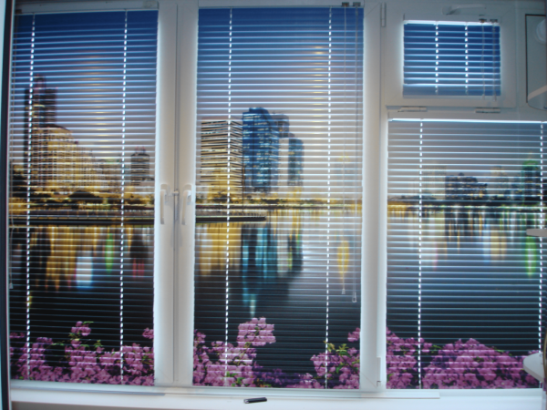 Жалюзи с рисунком