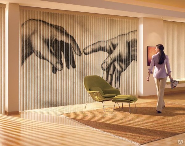 Горизонтальные жалюзи с фотопечатью