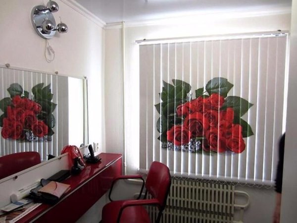 Фотожалюзи вертикальные тканевые