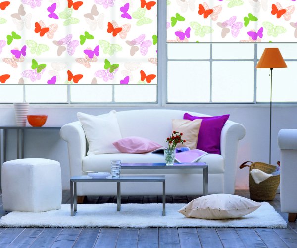 Вертикальные тканевые жалюзи