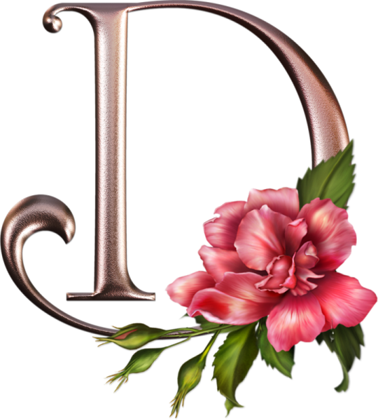 Буква д красивая