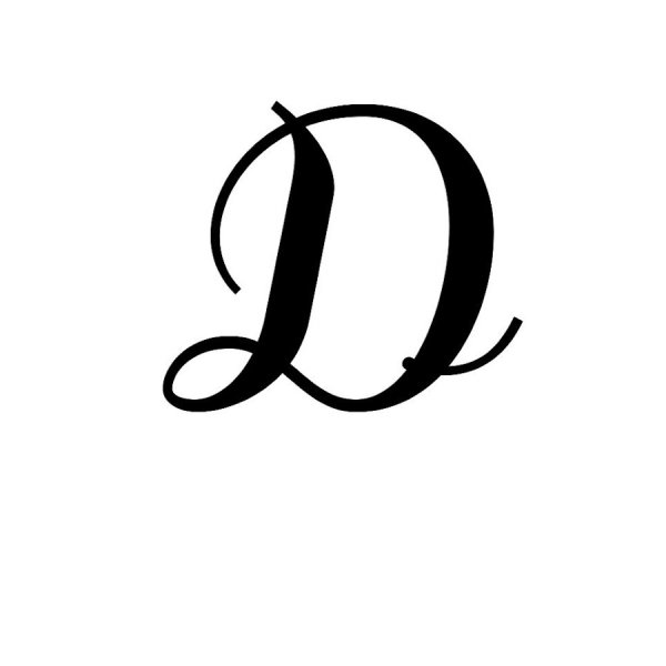 Красивые шрифты буква Дж