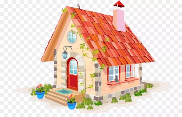 Дом мультяшный