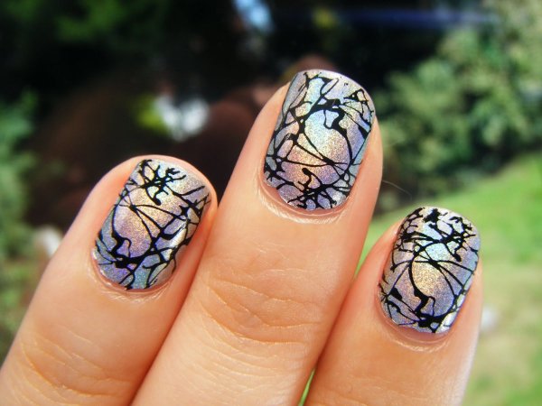 Гелевые ногти овальные