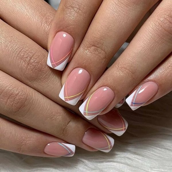 Красивый летний френч