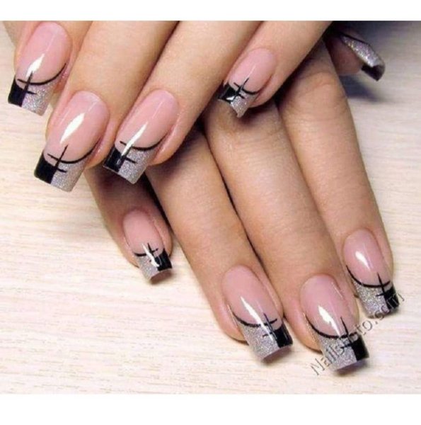 Красивый свадебный маникюр