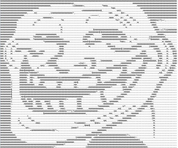 Аниме ASCII Art
