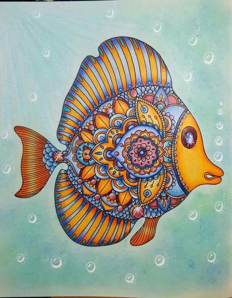 Стилизованные рыбы