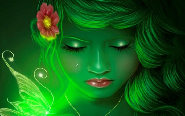 Салатовый фон