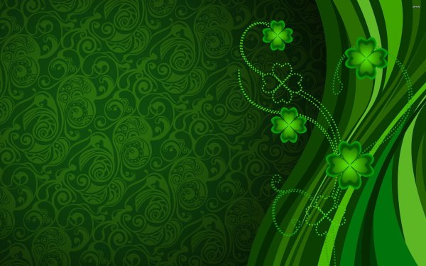 Зелёные обои на рабочий стол