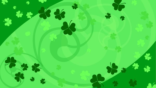 Абстракция в зеленых тонах