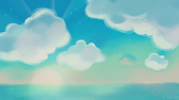 Облака рисунок