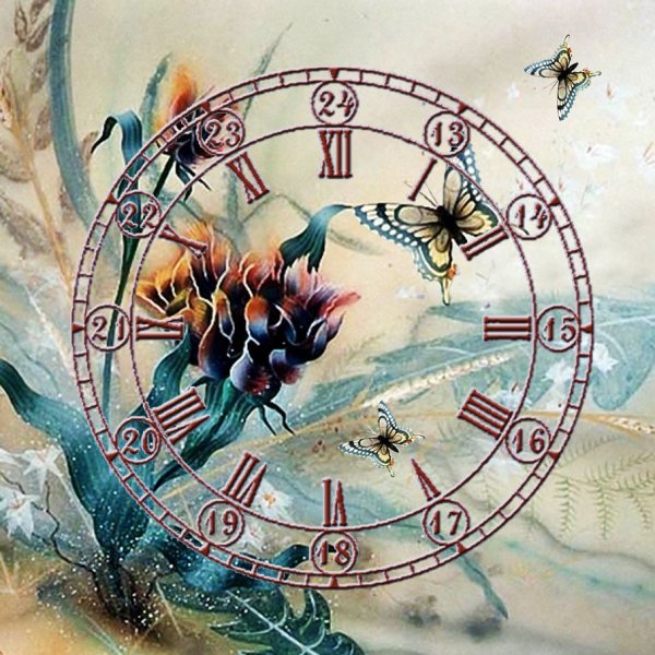 Циферблат для декупажа