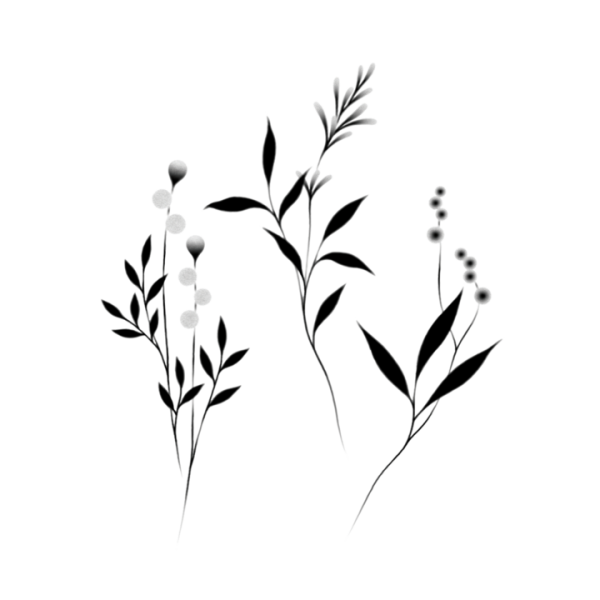 Стилизованная веточка