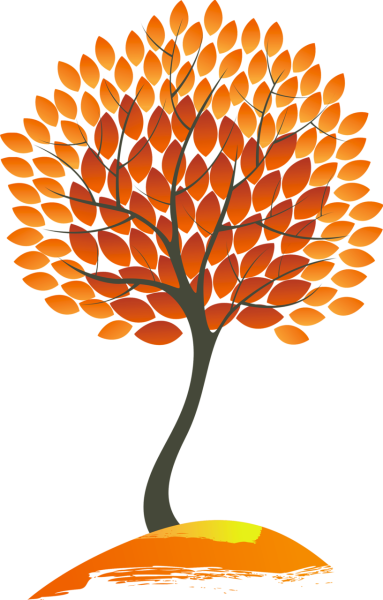 Осеннее дерево для детей