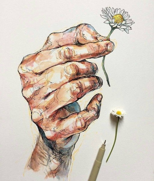 Человечек рисунок