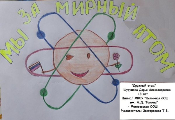 Конкурс рисунков Мирный атом