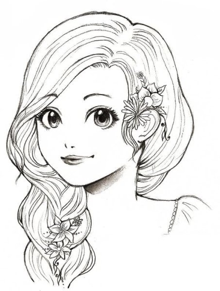 Раскраска. Барби