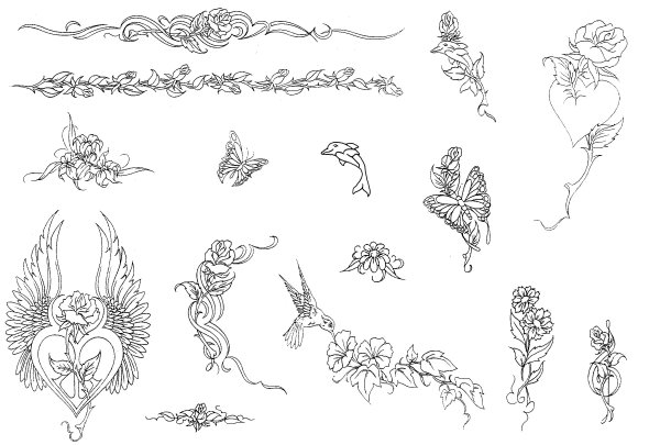 Красивые эскизы