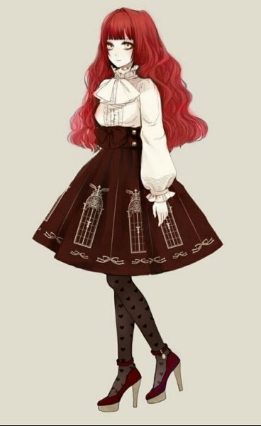 Девочка мультяшный стиль