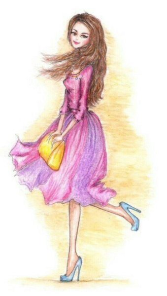 Наброски одежды для срисовки