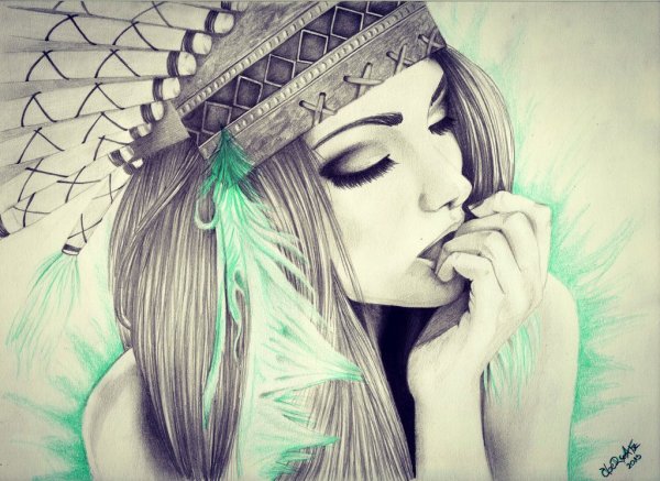 Красивые мультяшные девочки