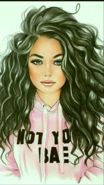 Красивые мультяшные девочки