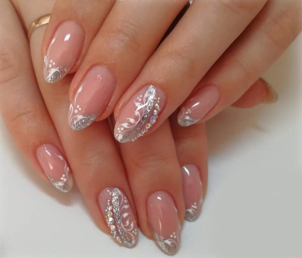 Ногти с цветочками