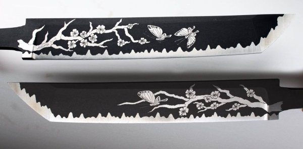 Гравировка на ноже