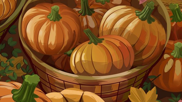 Helloween тыква Illustrator