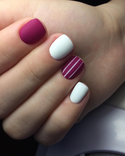 Ногти короткие