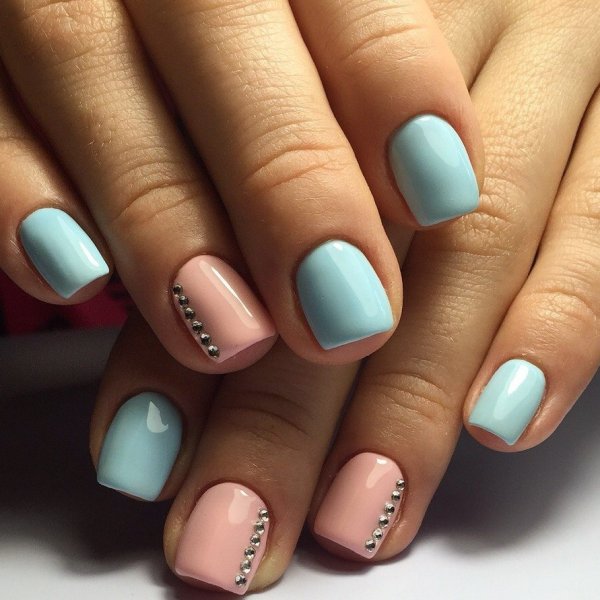 Шеллак на короткие ногти