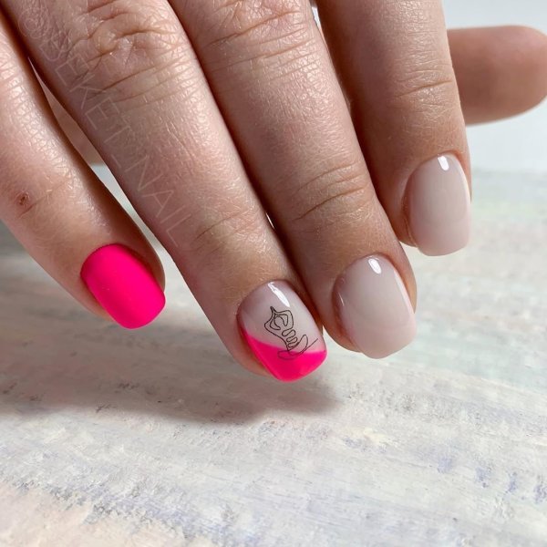 Шеллак нюдовые оттенки 2018