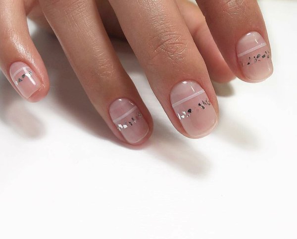 Короткие аккуратные ногти