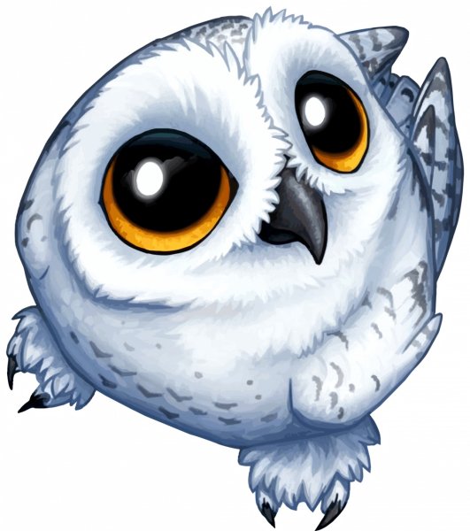 Сова рисунок