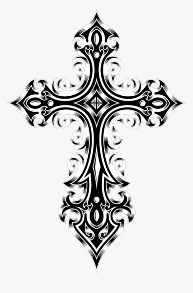 Крест рисунок