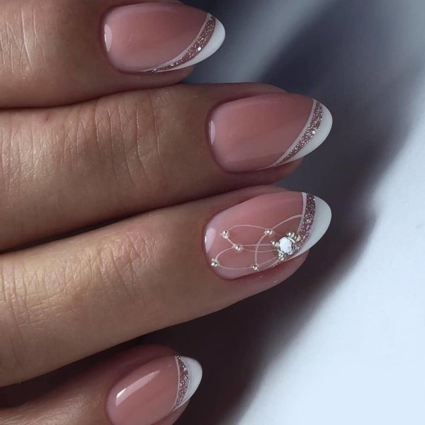 Ногти френч