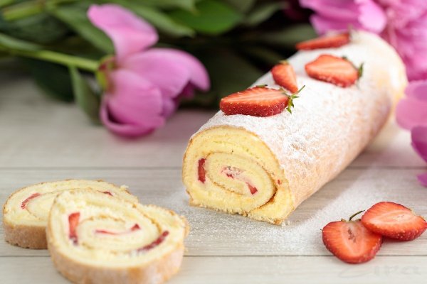 Рулет бисквитный