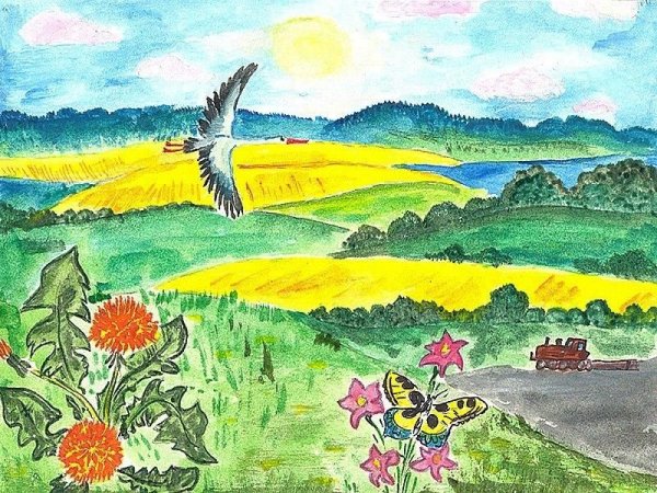 Моя малая Родина рисунок