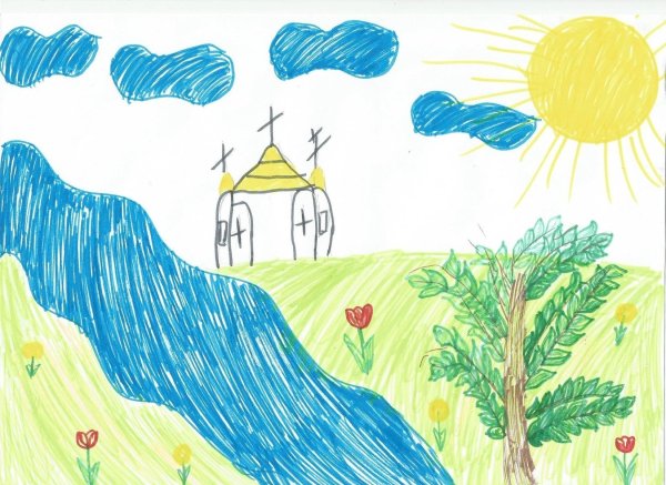 Рисование природа родного края