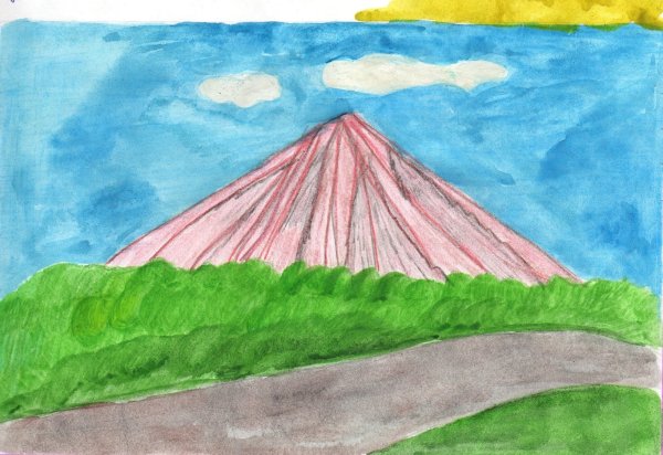 Рисунок на тему моя малая Родина