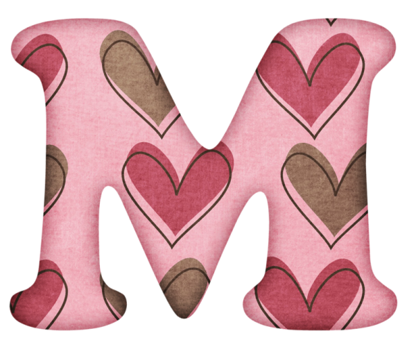 Буква м красивая